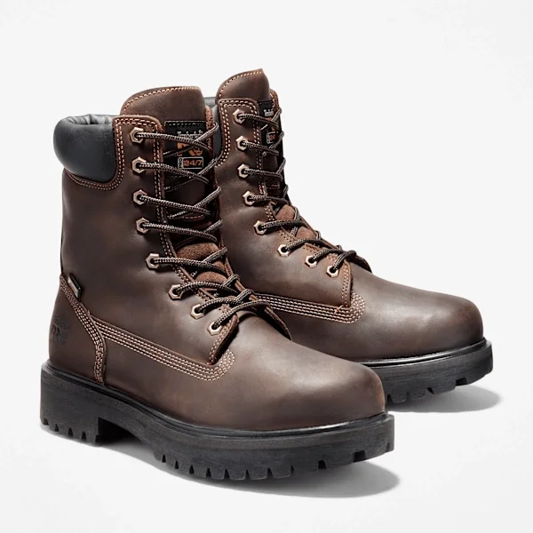 Herren-Arbeitsstiefel Direct Attach 8 mit weicher Zehenkappe, wasserdicht und isoliert Herren-Arbeitsstiefel Direct Attach 8 mit weicher Zehenkappe, wasserdicht und isoliert