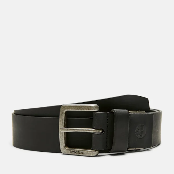 Herren-Gürtel «Brookton» zum Zuschneiden, 40 mm, Schwarz Herren-Gürtel «Brookton» zum Zuschneiden, 40 mm, Schwarz