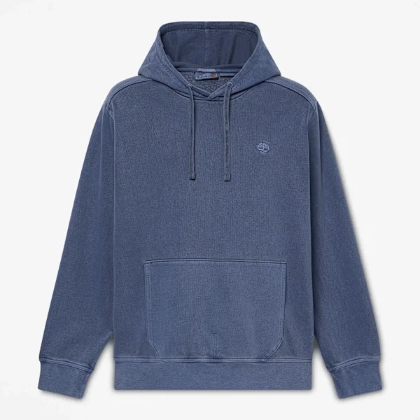 Herren-Hoodie «Merrymack River», stückgefärbt Herren-Hoodie «Merrymack River», stückgefärbt