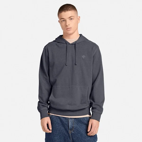 Herren-Hoodie «Merrymack River», stückgefärbt Herren-Hoodie «Merrymack River», stückgefärbt