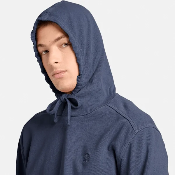 Herren-Hoodie «Merrymack River», stückgefärbt Herren-Hoodie «Merrymack River», stückgefärbt