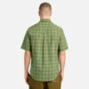 Herren-Kurzarm-Shorts aus kariertem Popeline