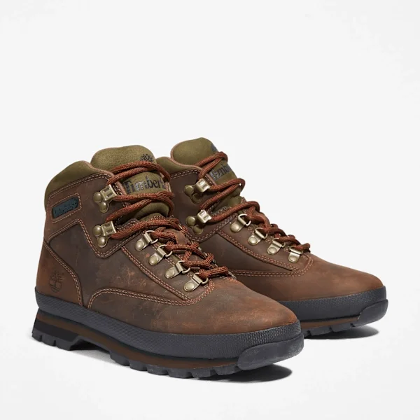 Herren-Leder-Wanderstiefel „Euro Hiker“ – Braun Herren-Leder-Wanderstiefel „Euro Hiker“ – Braun