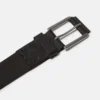 Herren-Pull-Up-Jeansgürtel, 40 mm, Schwarz-Leder Herren-Pull-Up-Jeansgürtel, 40 mm, Schwarz-Leder