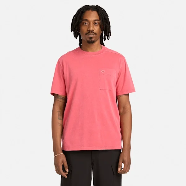 Herren-T-Shirt «Merrymack River» mit Brusttasche, stückgefärbt Herren-T-Shirt «Merrymack River» mit Brusttasche, stückgefärbt