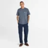 Herren-T-Shirt «Merrymack River» mit Brusttasche, stückgefärbt Herren-T-Shirt «Merrymack River» mit Brusttasche, stückgefärbt