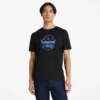 Herren-T-Shirt mit Bergmotiv und Shorts mit kurzen Ärmeln Herren-T-Shirt mit Bergmotiv und Shorts mit kurzen Ärmeln