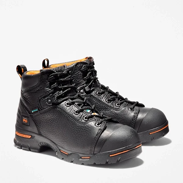 Herren Timberland PRO Endurance 6 Stahlkappen-Arbeitsstiefel, wasserdicht Herren Timberland PRO Endurance 6 Stahlkappen-Arbeitsstiefel, wasserdicht
