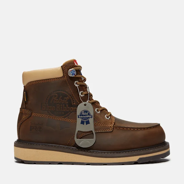 Herren Timberland PRO® und Pabst Blue Ribbon Gridworks 6 Soft Toe wasserdichter Arbeitsstiefel Herren Timberland PRO® und Pabst Blue Ribbon Gridworks 6 Soft Toe wasserdichter Arbeitsstiefel
