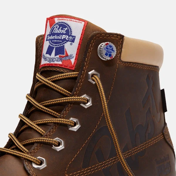 Herren Timberland PRO® und Pabst Blue Ribbon Gridworks 6 Soft Toe wasserdichter Arbeitsstiefel Herren Timberland PRO® und Pabst Blue Ribbon Gridworks 6 Soft Toe wasserdichter Arbeitsstiefel
