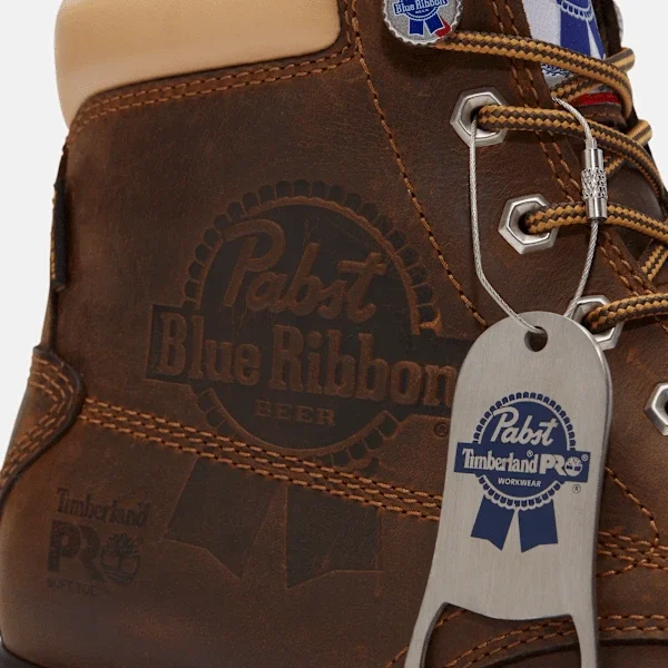 Herren Timberland PRO® und Pabst Blue Ribbon Gridworks 6 Soft Toe wasserdichter Arbeitsstiefel Herren Timberland PRO® und Pabst Blue Ribbon Gridworks 6 Soft Toe wasserdichter Arbeitsstiefel