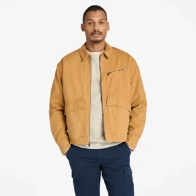 Herrenjacke aus gewaschenem Canvas von Stafford