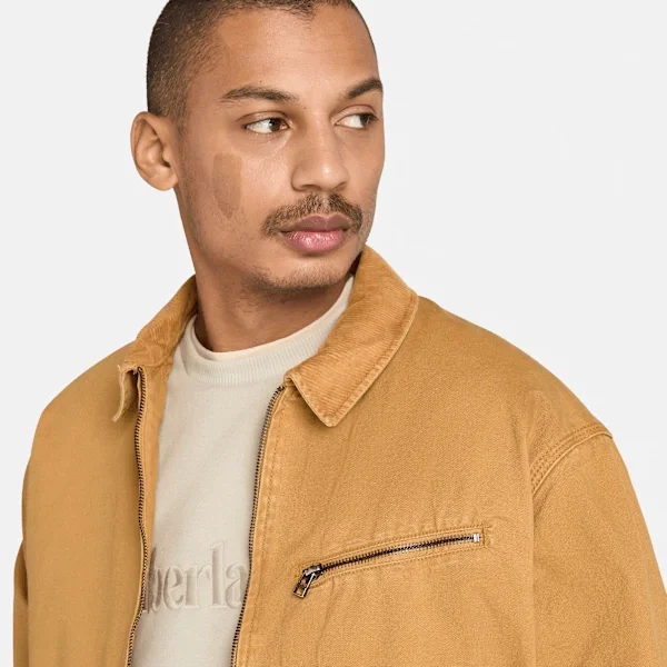 Herrenjacke aus gewaschenem Canvas von Stafford Herrenjacke aus gewaschenem Canvas von Stafford