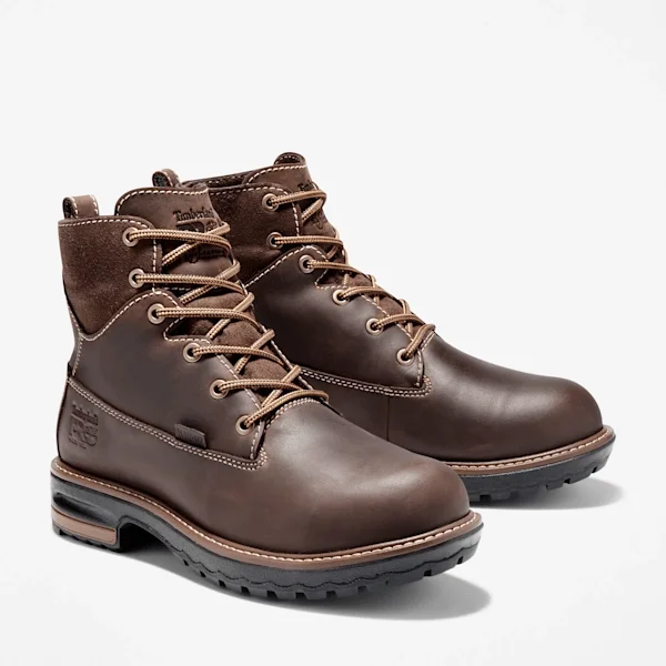 Hightower 6-Inch Boot für Damen mit Zehenschutzkappe aus Metall – Kaffeebraun Hightower 6-Inch Boot für Damen mit Zehenschutzkappe aus Metall – Kaffeebraun