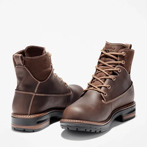 Hightower 6-Inch Boot für Damen mit Zehenschutzkappe aus Metall – Kaffeebraun Hightower 6-Inch Boot für Damen mit Zehenschutzkappe aus Metall – Kaffeebraun