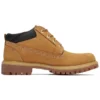 Hochwertige wasserdichte Chukka-Stiefel mit breiter Passform «Weizen Nubuck»