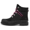 Holiday Luxe wasserdichter Stiefel „Schwarz Nubuck“