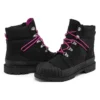 Holiday Luxe wasserdichter Stiefel „Schwarz Nubuck“