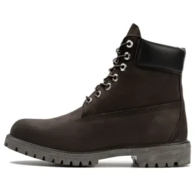 Icon 6″» Premium-Stiefel mit breiter Passform „Dark Brown Nubuck“