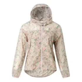 Kapuzenjacke mit Logo-Aufdruck, rosa