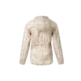 Kapuzenjacke mit Logo-Aufdruck, rosa