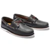 Klassischer Bootschuh mit zwei Ösen „Navy“ 0