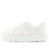 Laurel Court Low Lace Up Sneaker «White Canvas»
