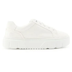 Laurel Court Low Lace Up Sneaker «White Canvas»