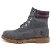 Linden Woods 6-Inch Boot, wasserdicht, «Dunkelgrau und bedruckter Kragen»
