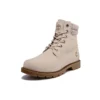 Lindon Woods 6-Inch Boot «Beiges Nubukleder und bedruckter Kragen»
