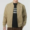 Logo Casual Jacke „Tan“