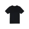 Lässiges, lockeres T-Shirt mit Rundhalsausschnitt, Aufdruck, kurze Ärmel, Paar-Style, Schwarz