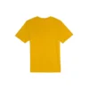 Lässiges, lockeres T-Shirt mit Rundhalsausschnitt, Aufdruck, kurze Shorts, Paar-Style, gelb
