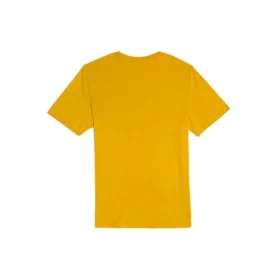 Lässiges, lockeres T-Shirt mit Rundhalsausschnitt, Aufdruck, kurze Shorts, Paar-Style, gelb