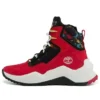 Madbury Sneaker-Stiefel mit seitlichem Reissverschluss „Red Nubuck“