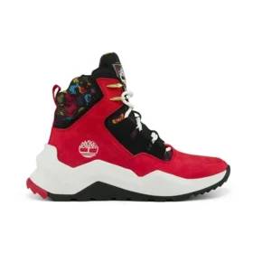 Madbury Sneaker-Stiefel mit seitlichem Reissverschluss „Red Nubuck“