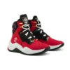 Madbury Sneaker-Stiefel mit seitlichem Reissverschluss „Red Nubuck“