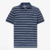Millers River gestreiftes Poloshirt mit Kurzarm für Herren