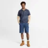 Millers River gestreiftes Poloshirt mit Kurzarm für Herren