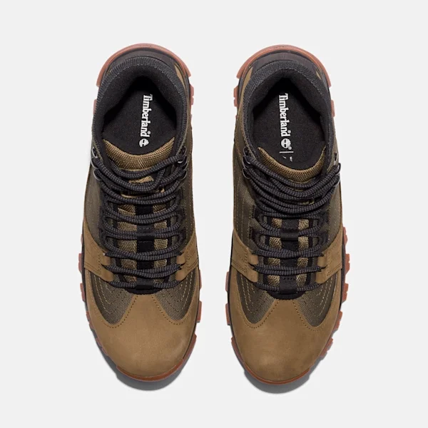 Mt. Maddsen Mid Schnür-Wanderstiefel für Herren – Olivfarbenes Nubukleder Mt. Maddsen Mid Schnür-Wanderstiefel für Herren – Olivfarbenes Nubukleder