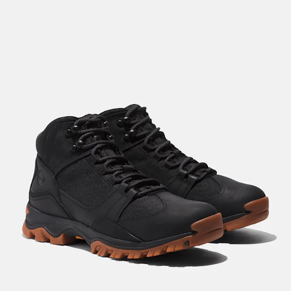 Mt. Maddsen Mid Schnür-Wanderstiefel für Herren – Schwarz Mt. Maddsen Mid Schnür-Wanderstiefel für Herren – Schwarz