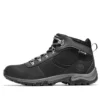 Mt. Maddsen wasserdichter Mid-Wanderstiefel „Schwarz Full-Grain“