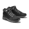 Mt. Maddsen wasserdichter Mid-Wanderstiefel „Schwarz Full-Grain“