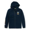 Nature Needs Heroes Jacke mit durchgehendem Reissverschluss „Navy“