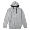 Oyster River Zip-Front-Hoodie «Grey»