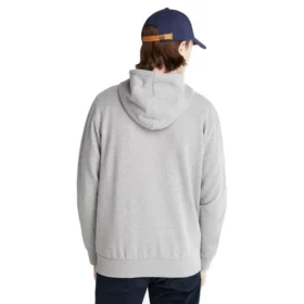 Oyster River Zip-Front-Hoodie «Grey»