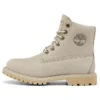 Paninara kragenlose 6-Inch-Stiefel mit breiter Passform, wasserdicht, «Hellgraues Nubuk»