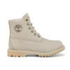 Paninara kragenlose 6-Inch-Stiefel mit breiter Passform, wasserdicht, «Hellgraues Nubuk»