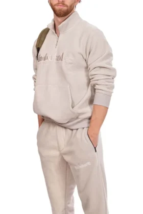 Polartec-Sweatshirt „Ecru“