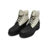 Premium 6-Inch Waterproof Boot „Schwarz-Weiss“